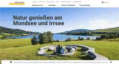 Desktop Screenshot of mondsee.salzkammergut.at